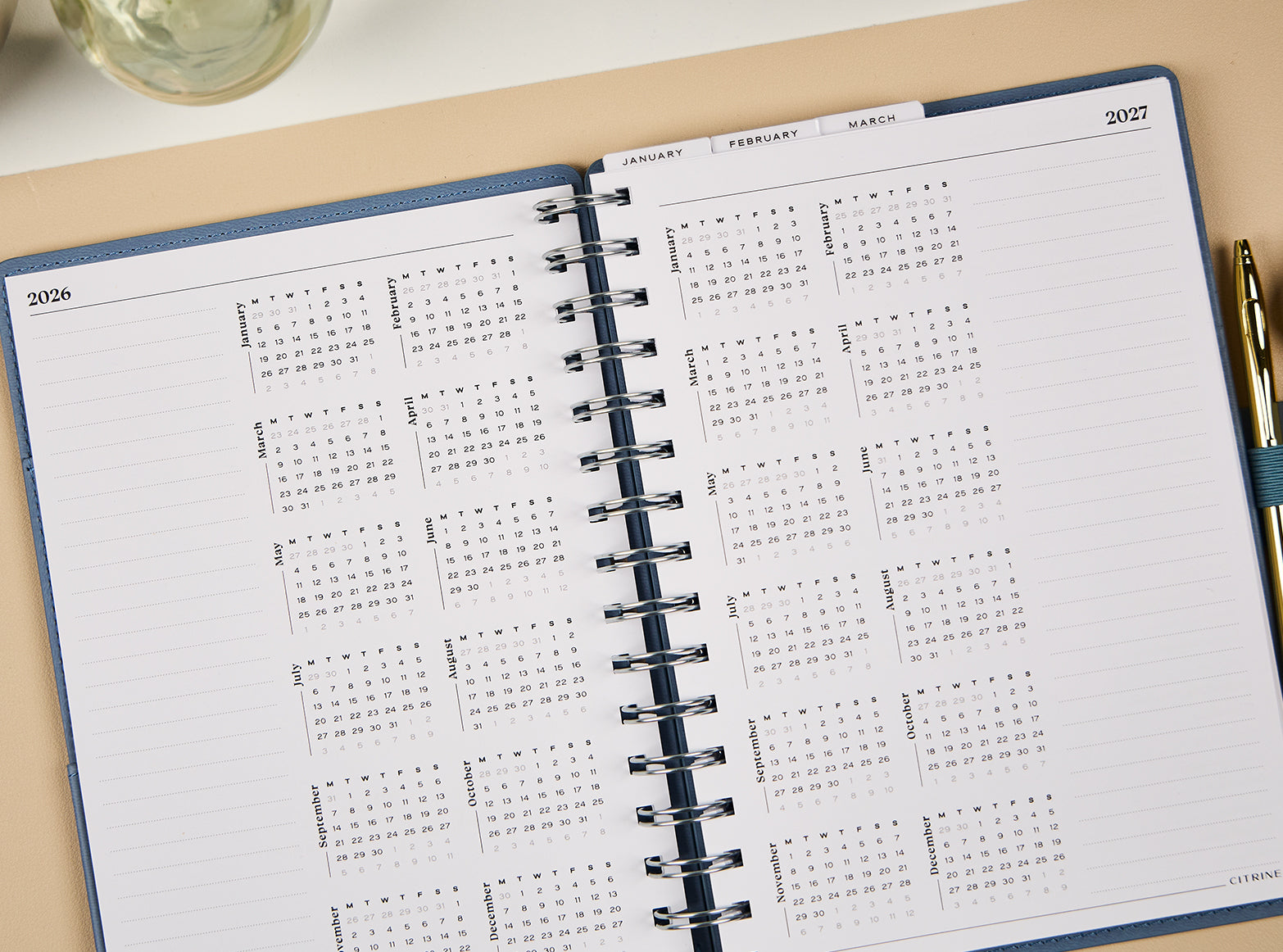 YEARLY LAYOUT